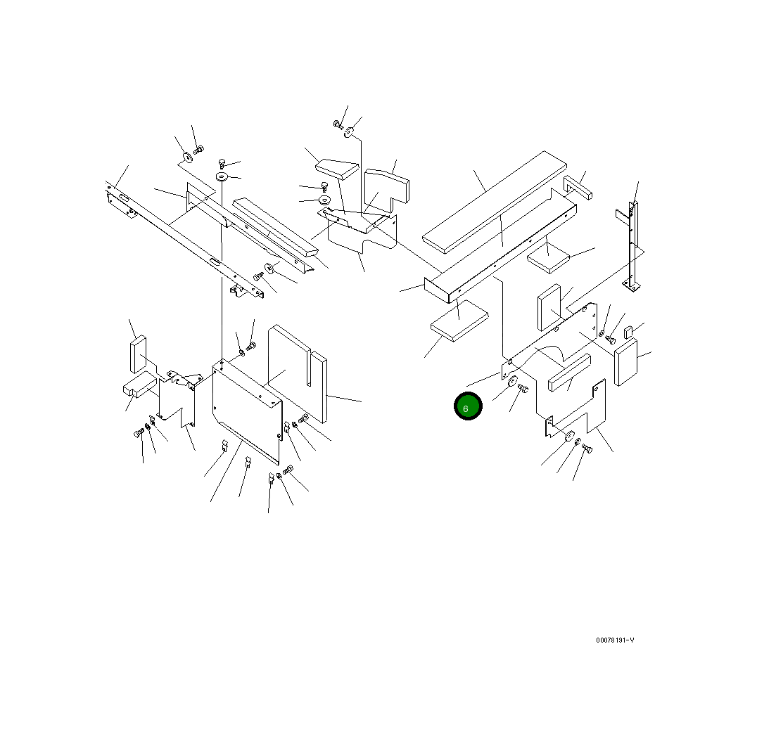 Крышка 208-54-77250  Komatsu