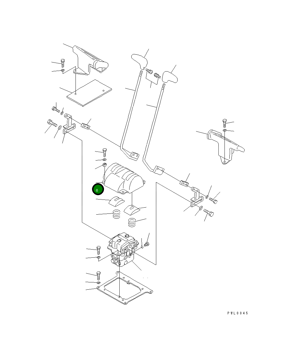 Крышка 20Y-43-21150 Komatsu