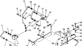 Трубка 208-38-11362 Komatsu
