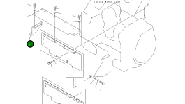Крышка 14X-960-6331 Komatsu