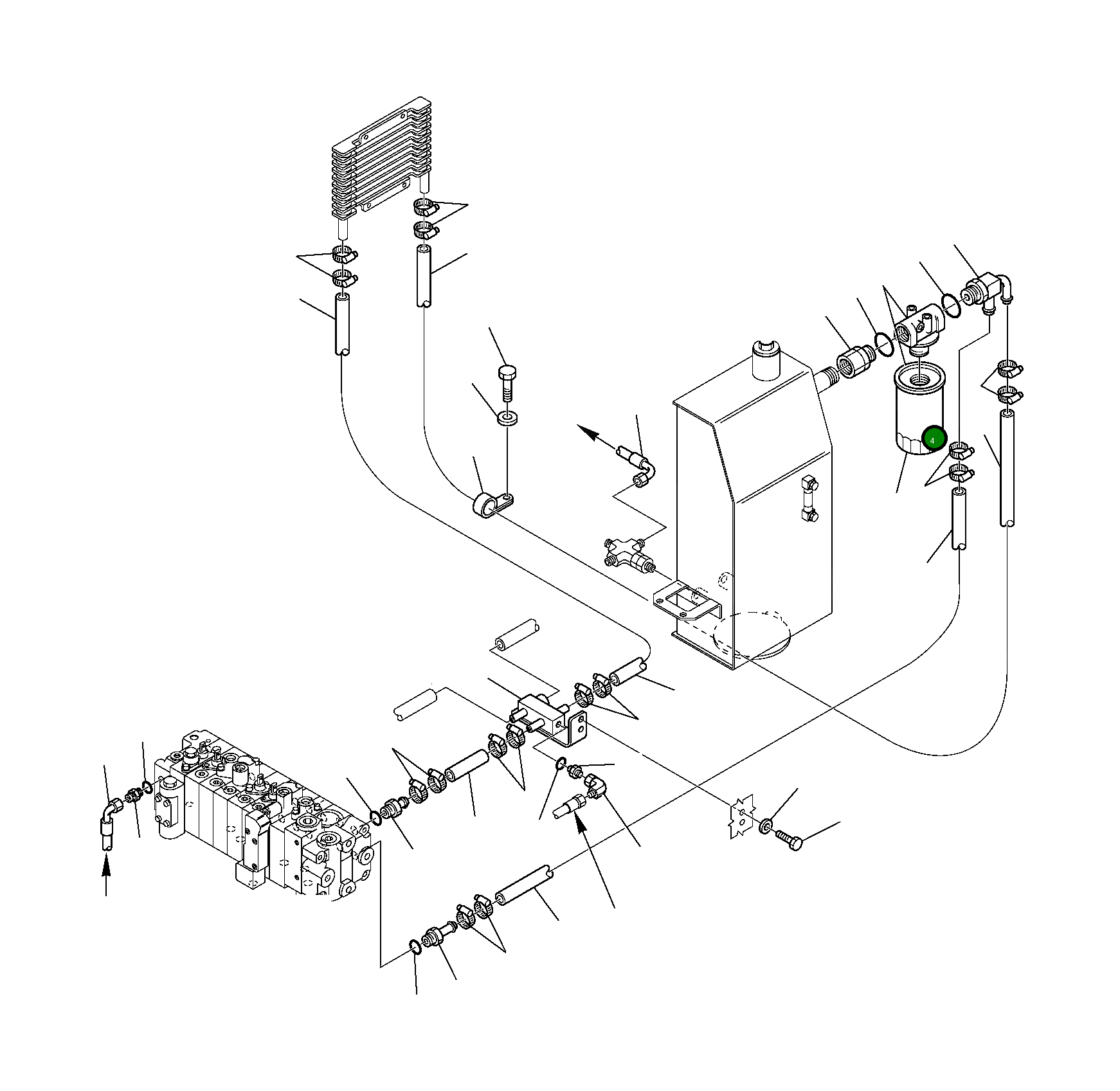 Кольцо уплотнительное (O-Ring) 855021217 Komatsu