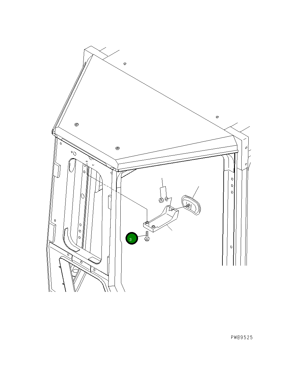Болт 01435-41045 Komatsu