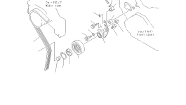 Болт 6221-61-3490 Komatsu