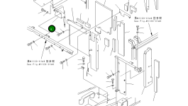 Крышка 21P-54-K3341 Komatsu