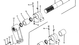Опора 234-71-16121 Komatsu