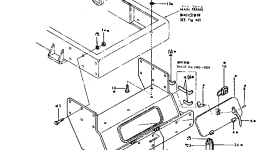 Петля GD372-L507A Komatsu