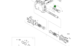 Кольцо уплотнительное (O-Ring) 07309523 Komatsu