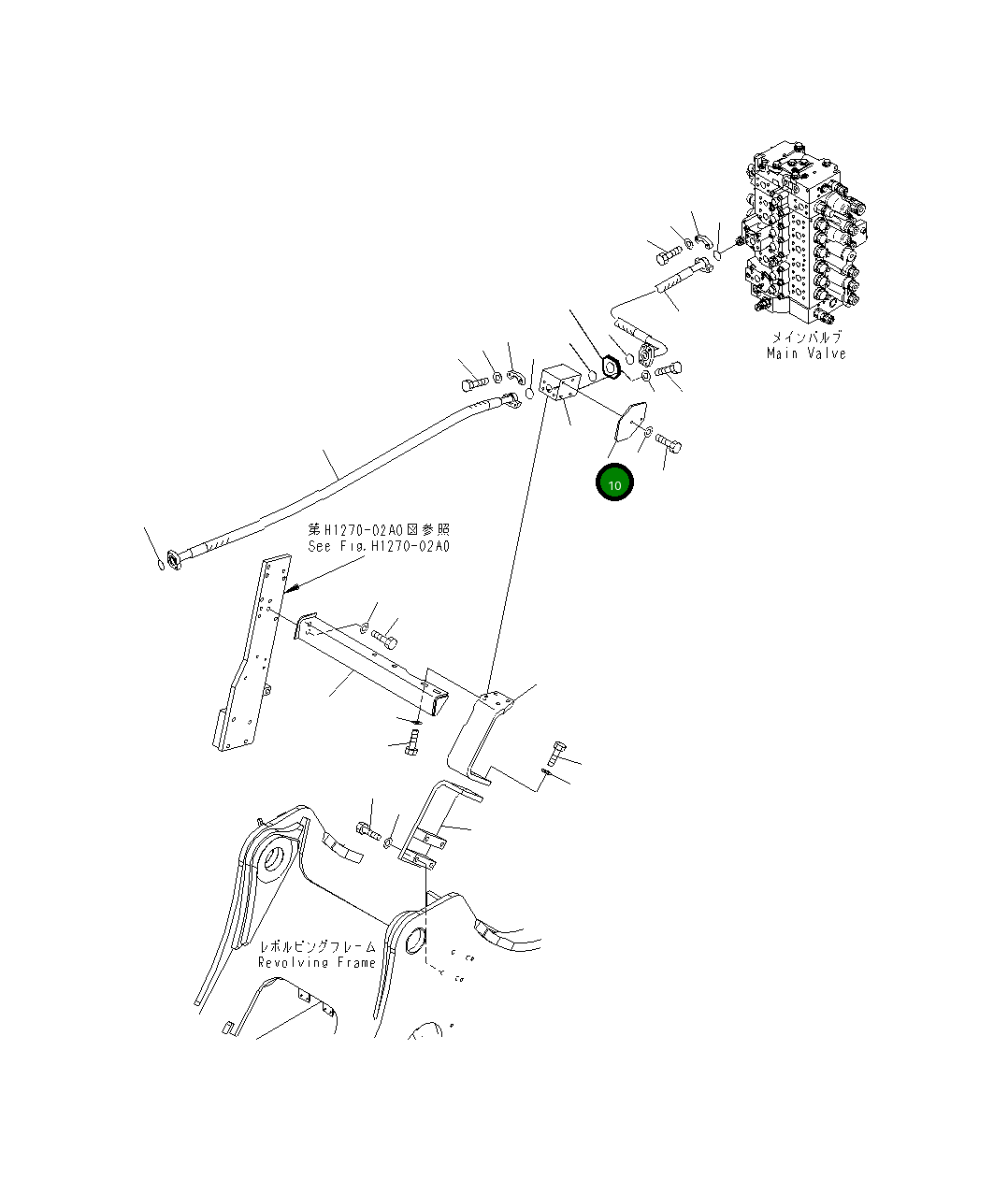 Крышка 20Y-62-K4040 Komatsu