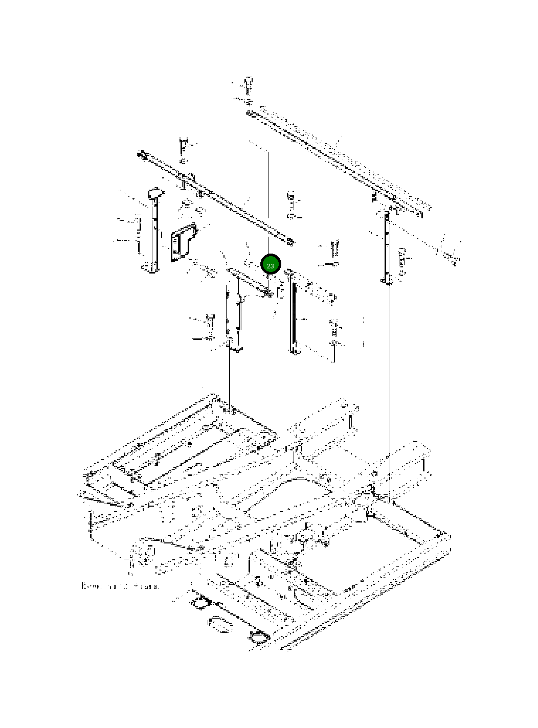 Крышка 208-54-J1150 Komatsu