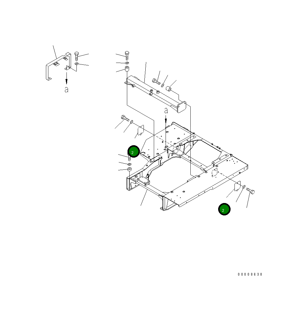 Крышка 176-54-47221 Komatsu