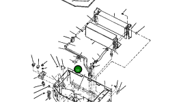 Кольцо уплотнительное (O-Ring) 1440 153 H1 Komatsu