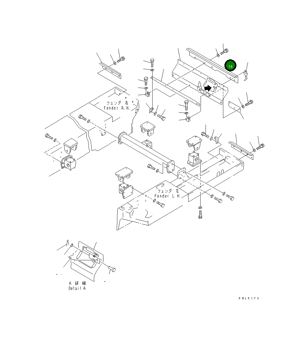 Крышка 154-54-46970 Komatsu