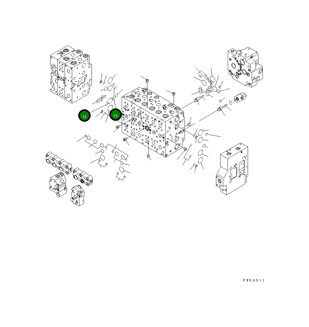 Кольцо уплотнительное (O-Ring) 723-46-18870  Komatsu