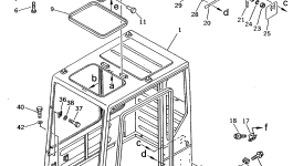 Болт 20Y-54-14370 Komatsu