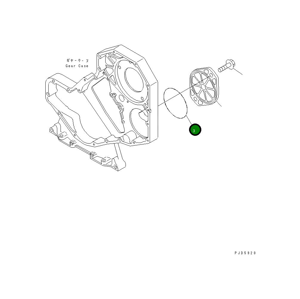 Кольцо уплотнительное (O-Ring) 07000-72110 Komatsu