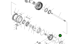 Кольцо уплотнительное (O-Ring) 07000-15415 Komatsu