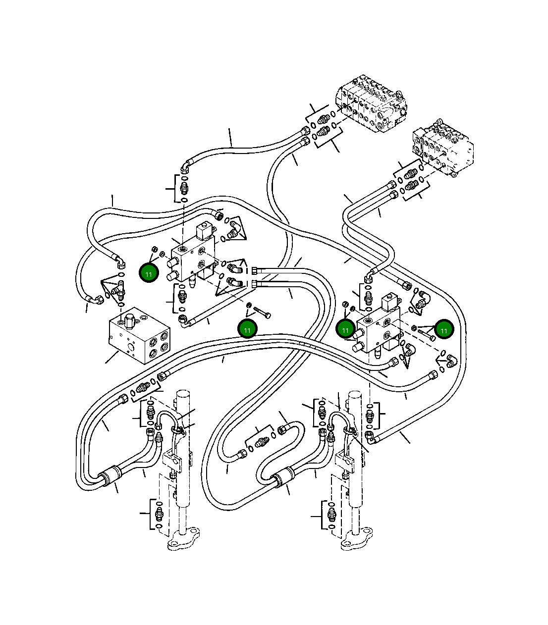 Болт 01011-80880 Komatsu