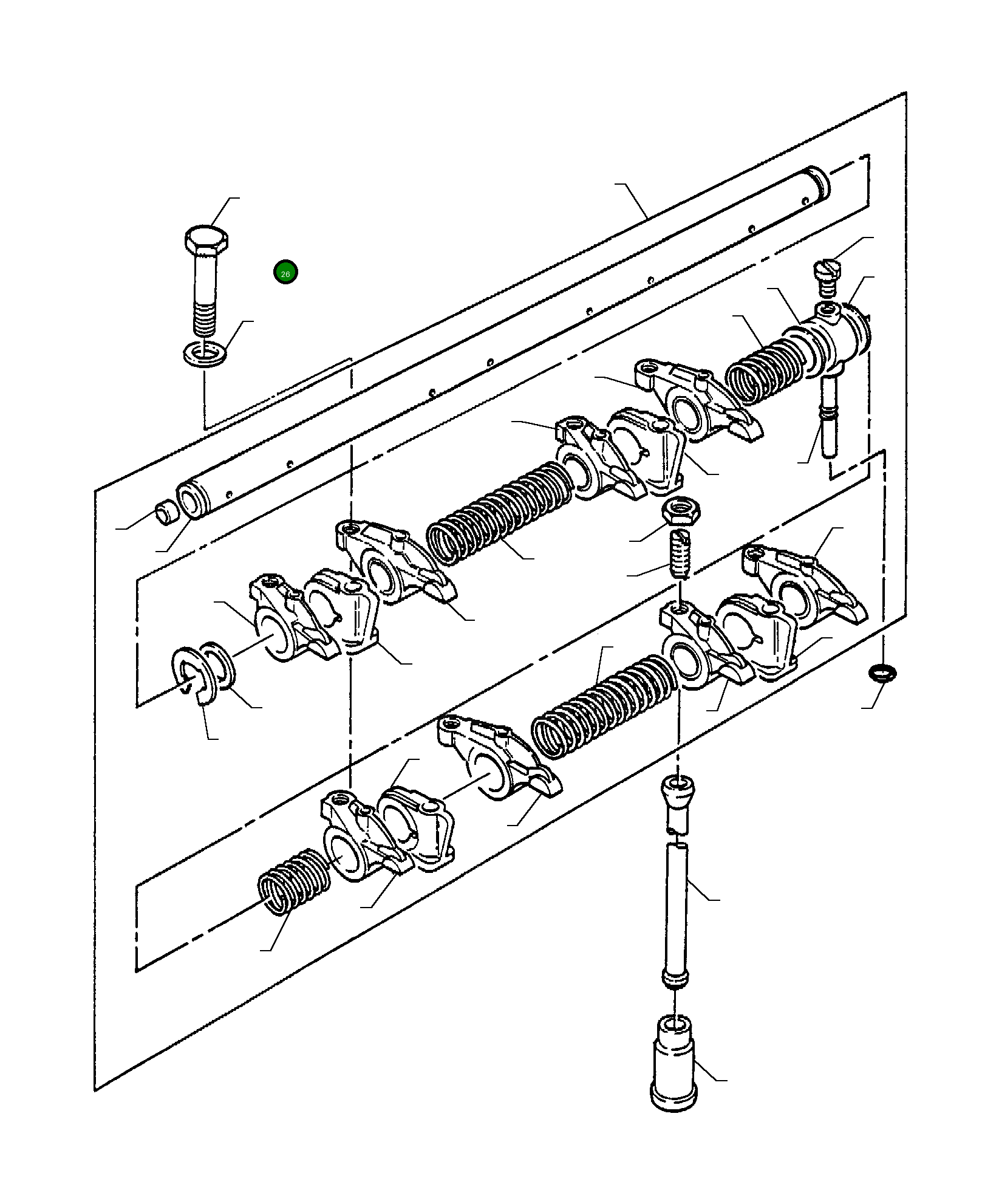 Болт PK0096634 Komatsu
