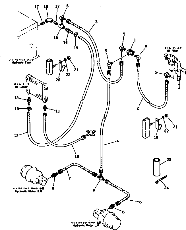 Кольцо уплотнительное (O-Ring) 0-2040-01811  Komatsu