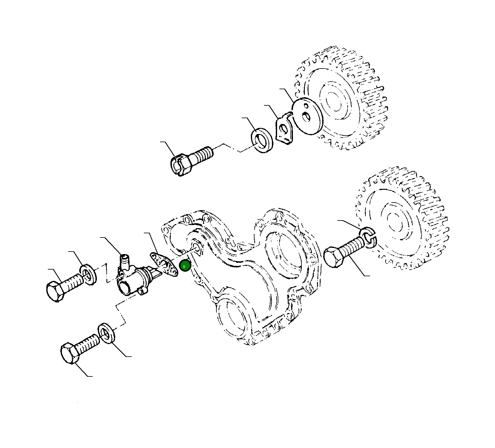 Болт P32161217 Komatsu