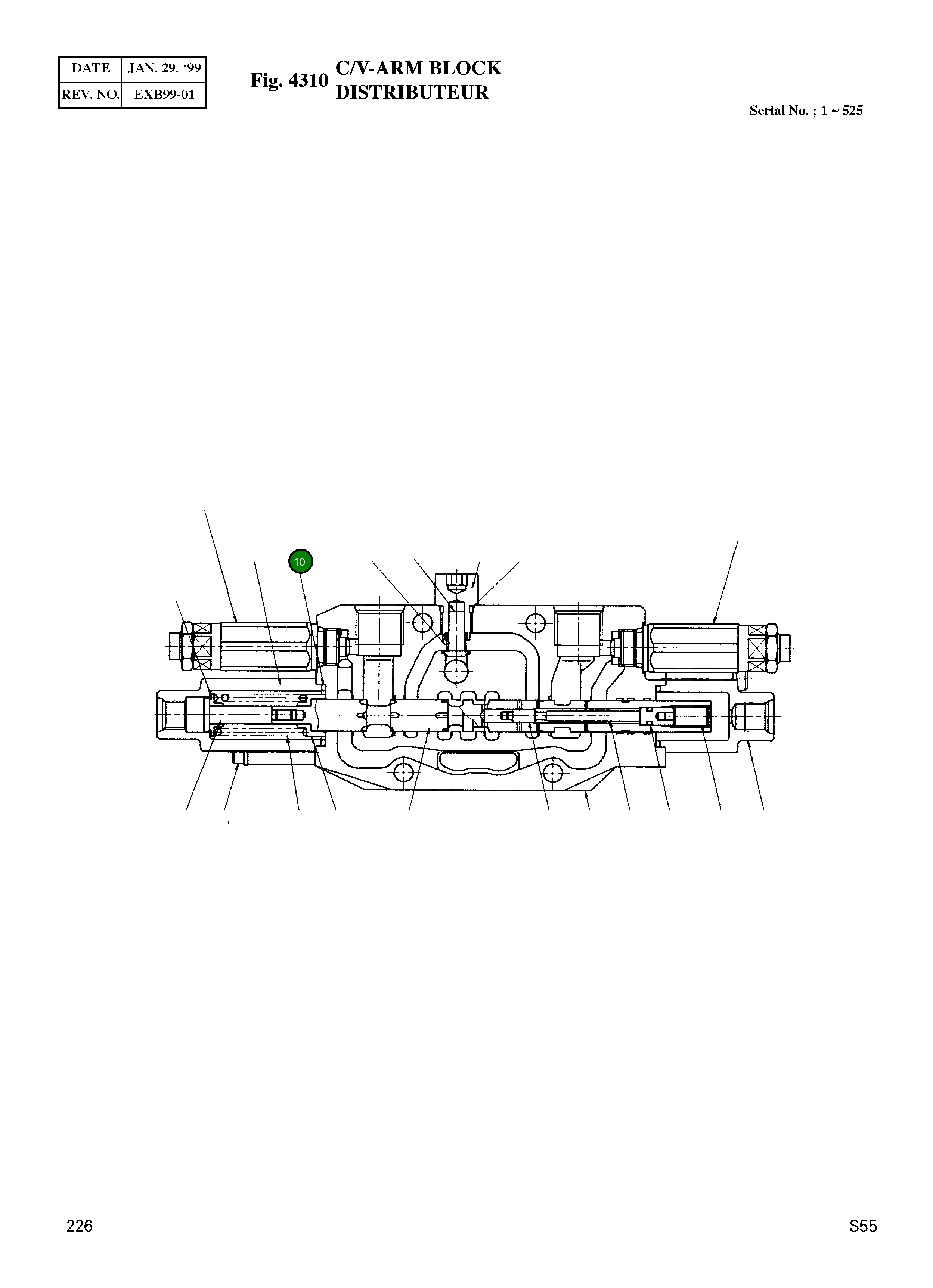Кольцо уплотнительное (O-Ring) 04031000119-00 Komatsu
