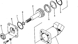 Поршень 144-916-5130 Komatsu