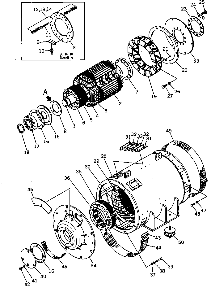 Болт DY00100-08090 Komatsu