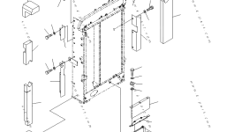 Крышка 21K-03-41651 Komatsu