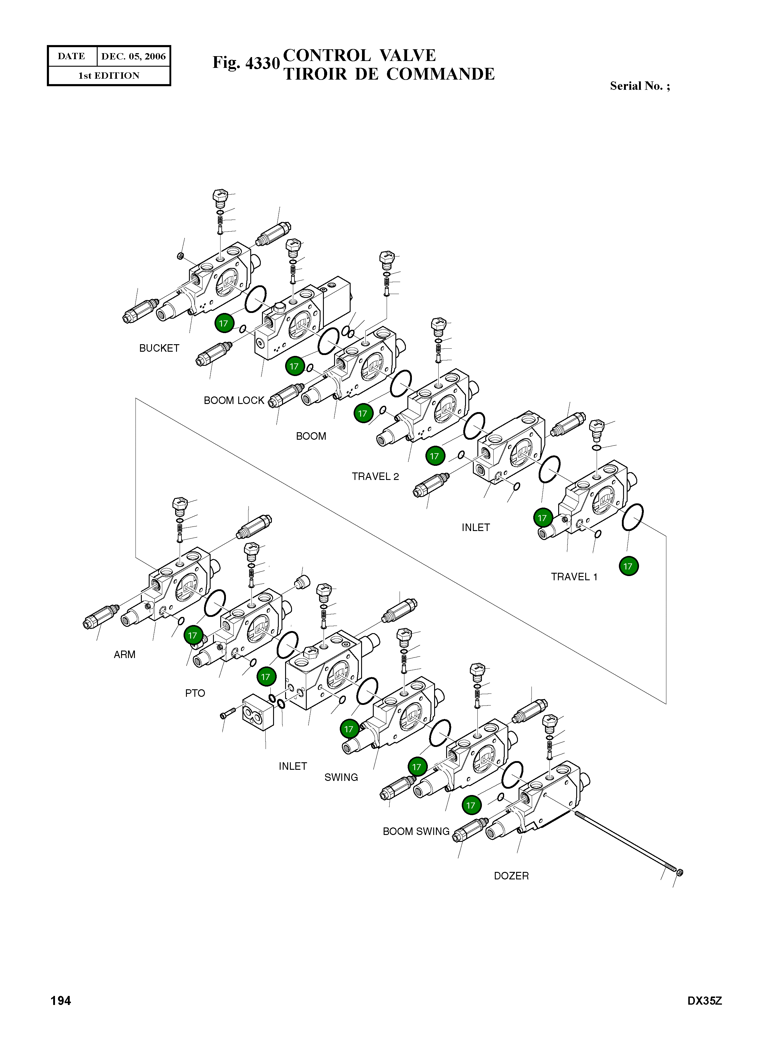 Кольцо уплотнительное (O-Ring) 2180-1217D116 Komatsu