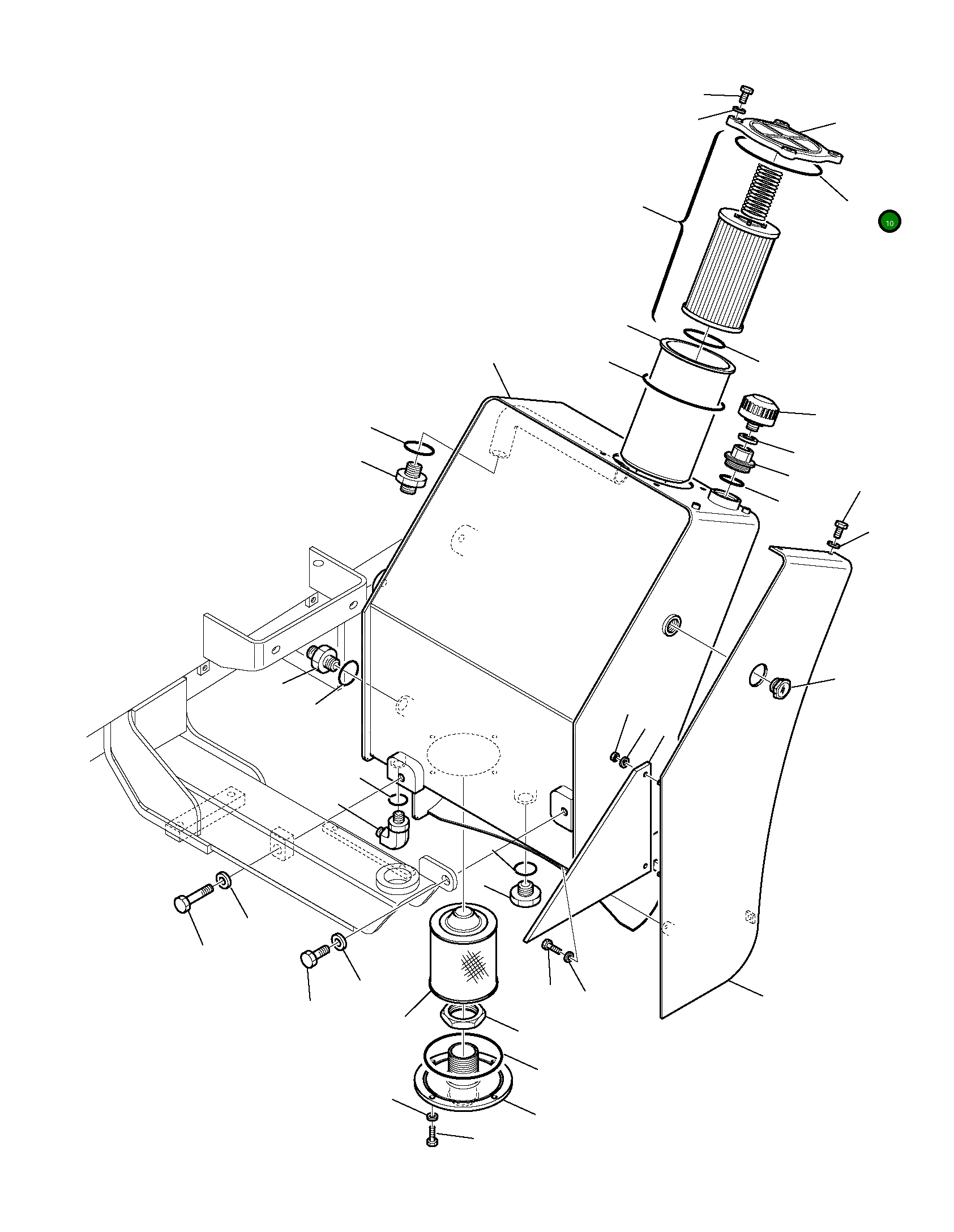 Кольцо уплотнительное (O-Ring) 22E-60-11220 Komatsu
