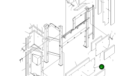 Крышка 21T-54-39510 Komatsu