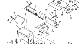 Крышка 113-54-24133 Komatsu