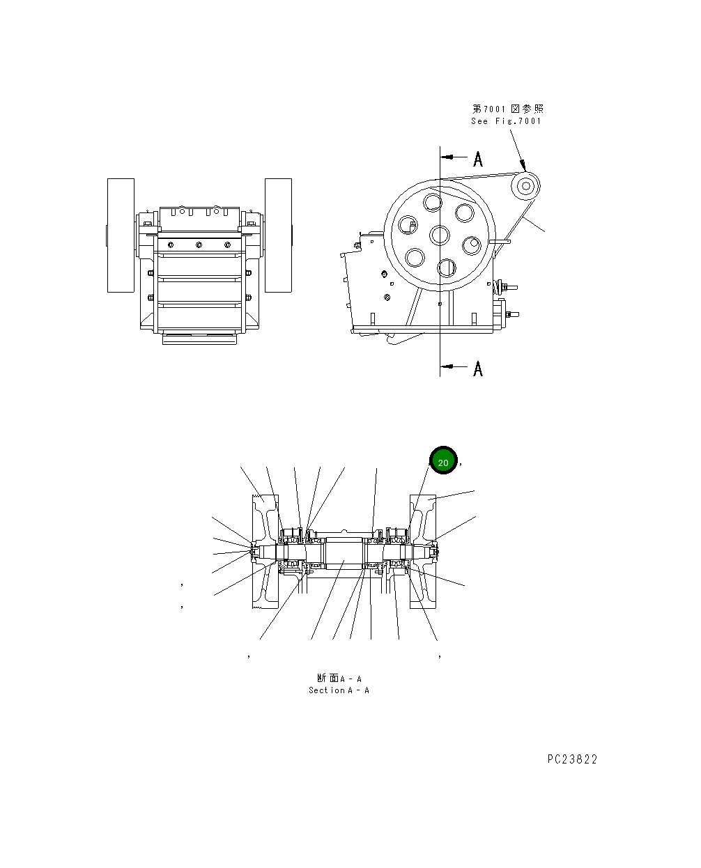 Болт 01011-81680 Komatsu