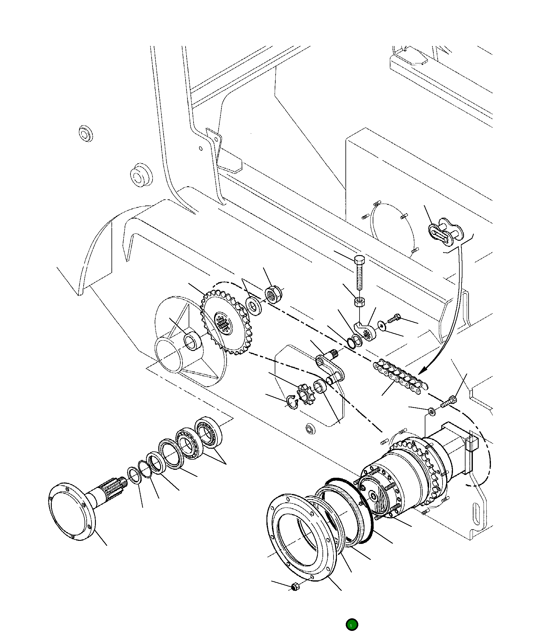 Кольцо 334406613 Komatsu