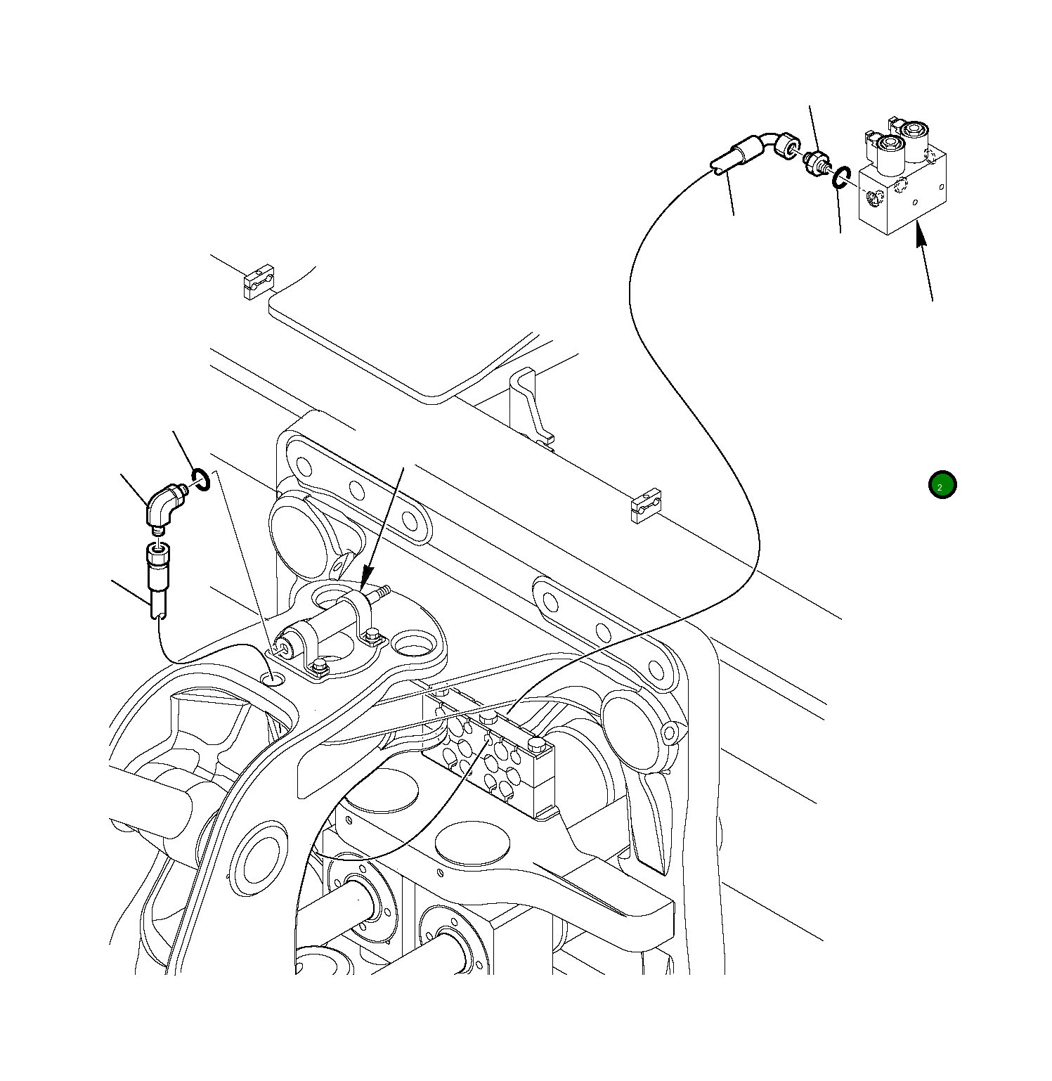 Кольцо уплотнительное (O-Ring) 21D-09-96690 Komatsu