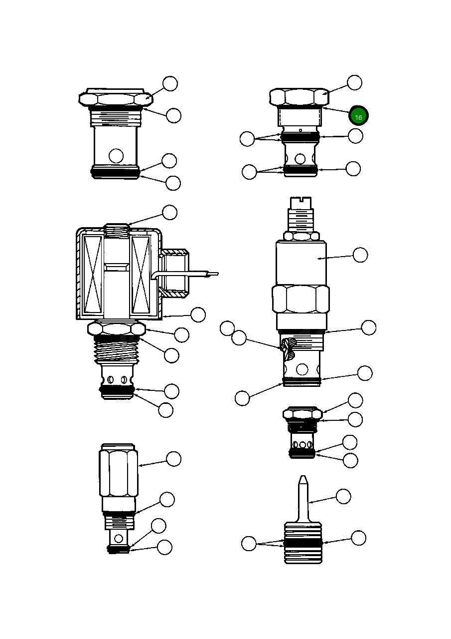 Кольцо уплотнительное (O-Ring) VE2457 Komatsu