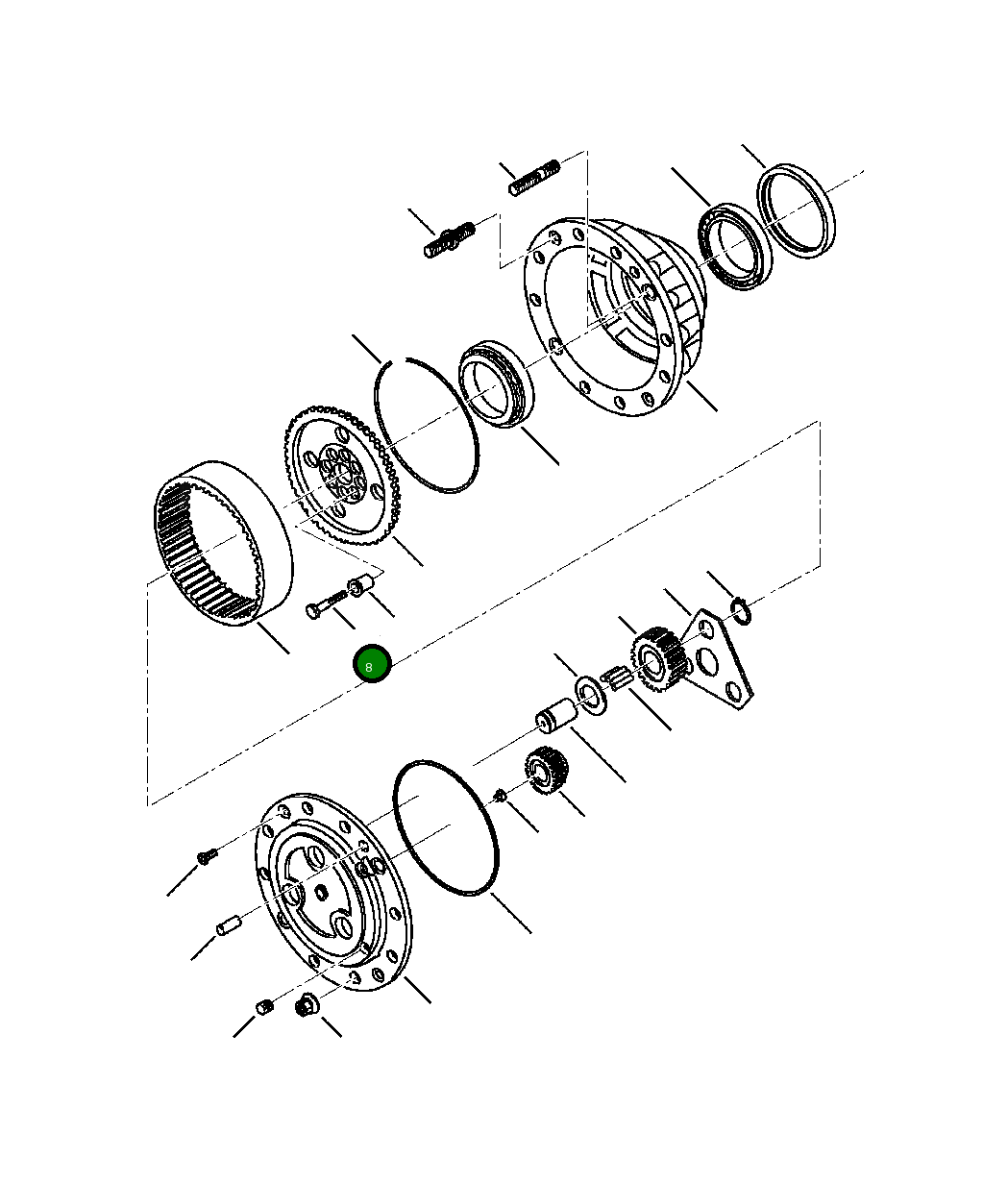 Болт CA0119906 Komatsu