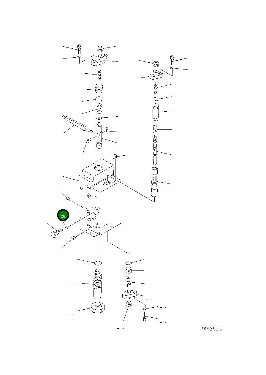 Кольцо уплотнительное (O-Ring) 07002-30823 Komatsu