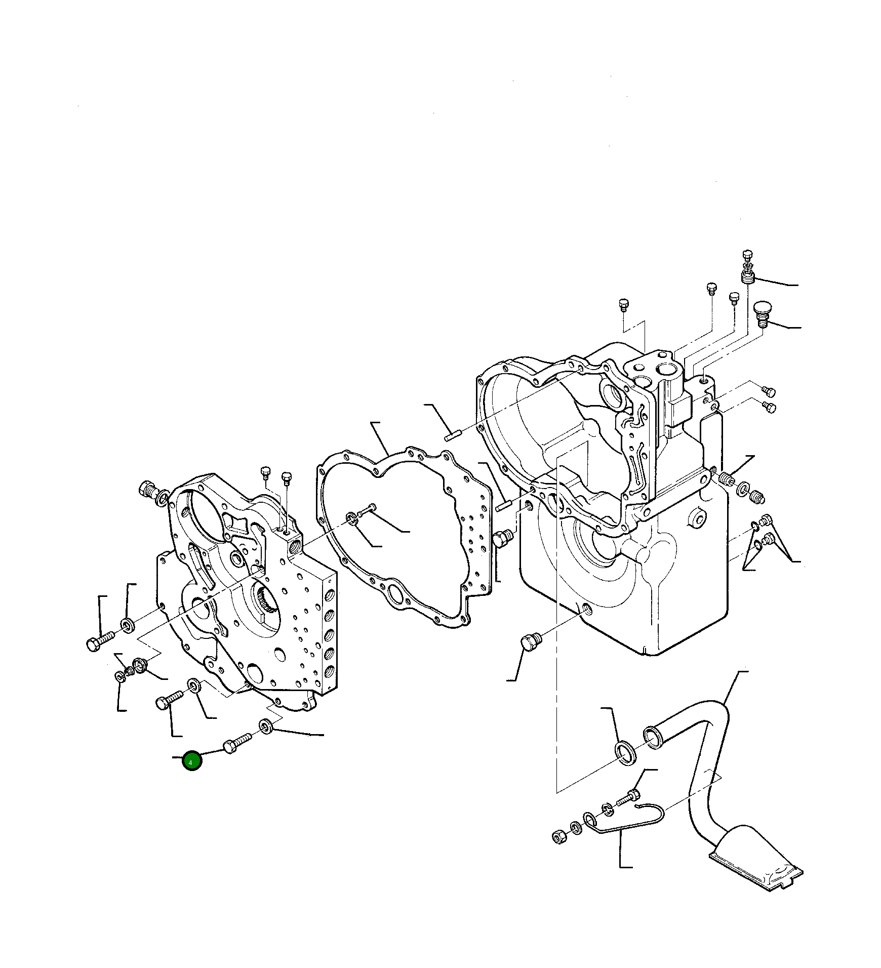 Болт CK7CM1050 Komatsu