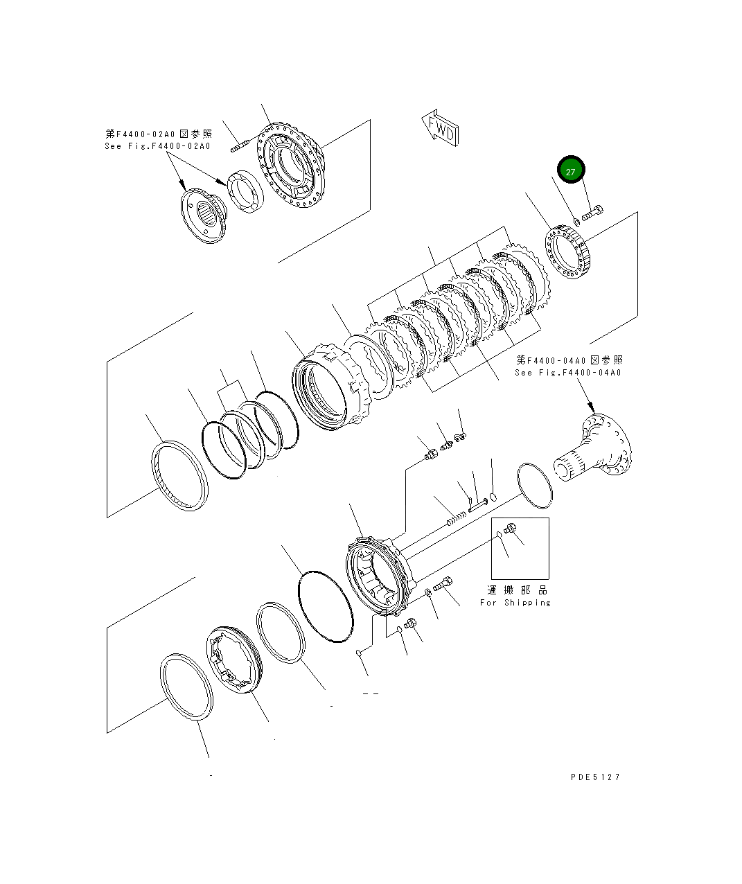 Болт 01010-61670 Komatsu