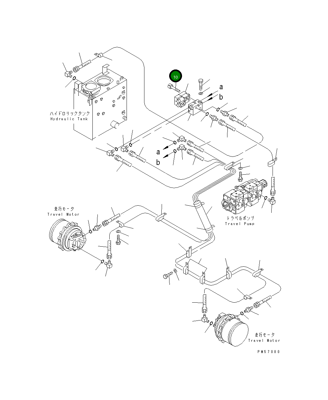 Болт 262-60-53310 Komatsu