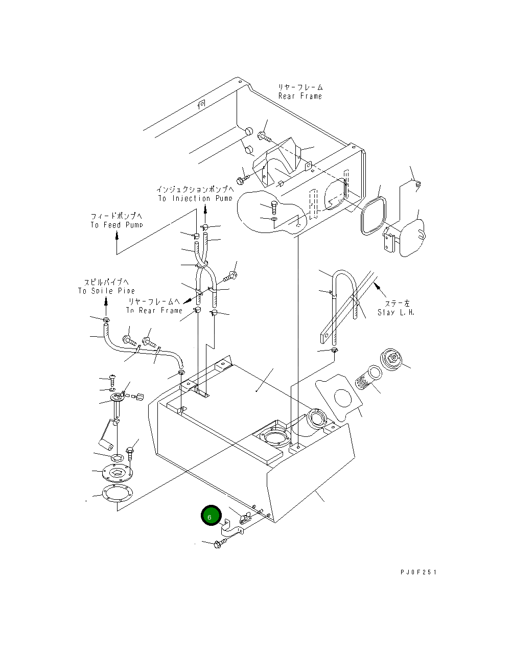 Крышка 416-N10-2330  Komatsu