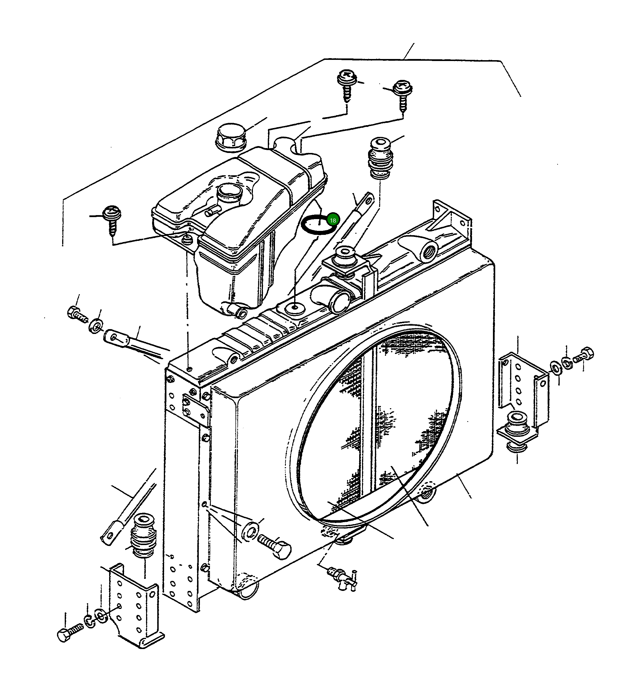 Кольцо уплотнительное (O-Ring) 4917479M1 Komatsu
