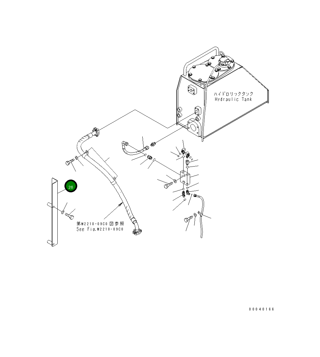 Крышка 154-03-75991 Komatsu