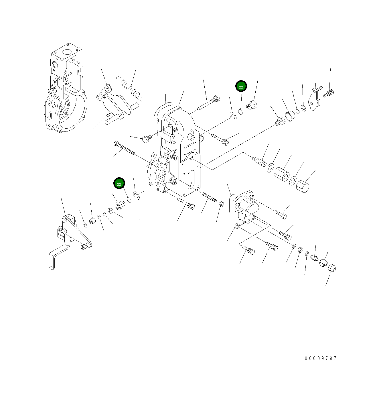 Кольцо уплотнительное (O-Ring) DK029631-80 Komatsu
