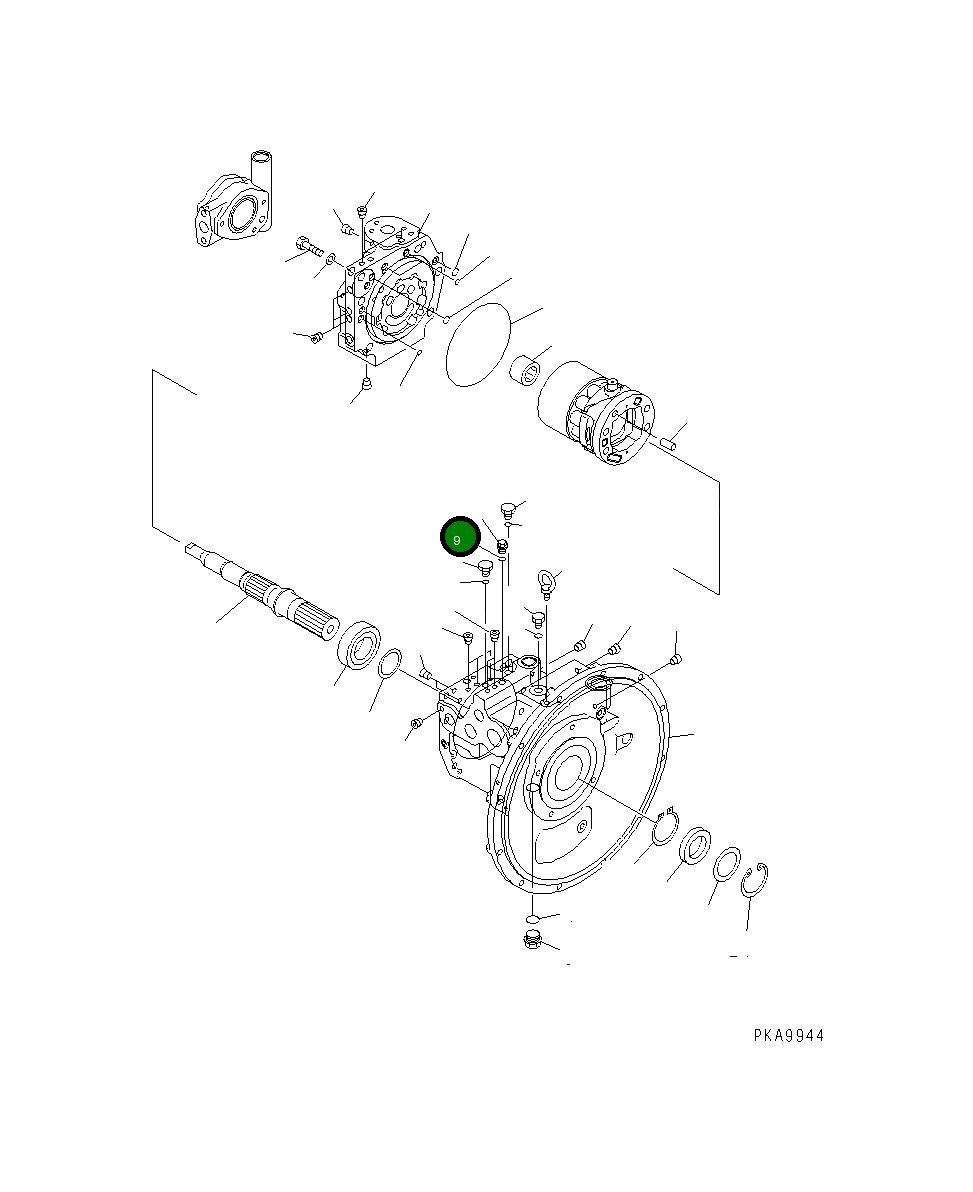 Кольцо уплотнительное (O-Ring) 708-2L-23920  Komatsu