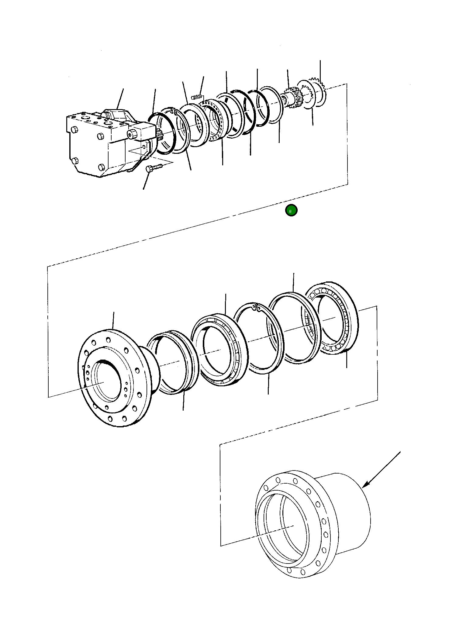 Кольцо уплотнительное (O-Ring) 21D-09-69260 Komatsu