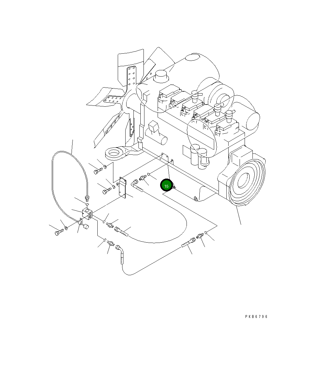 Кольцо уплотнительное (O-Ring) 11T-09-11260 Komatsu