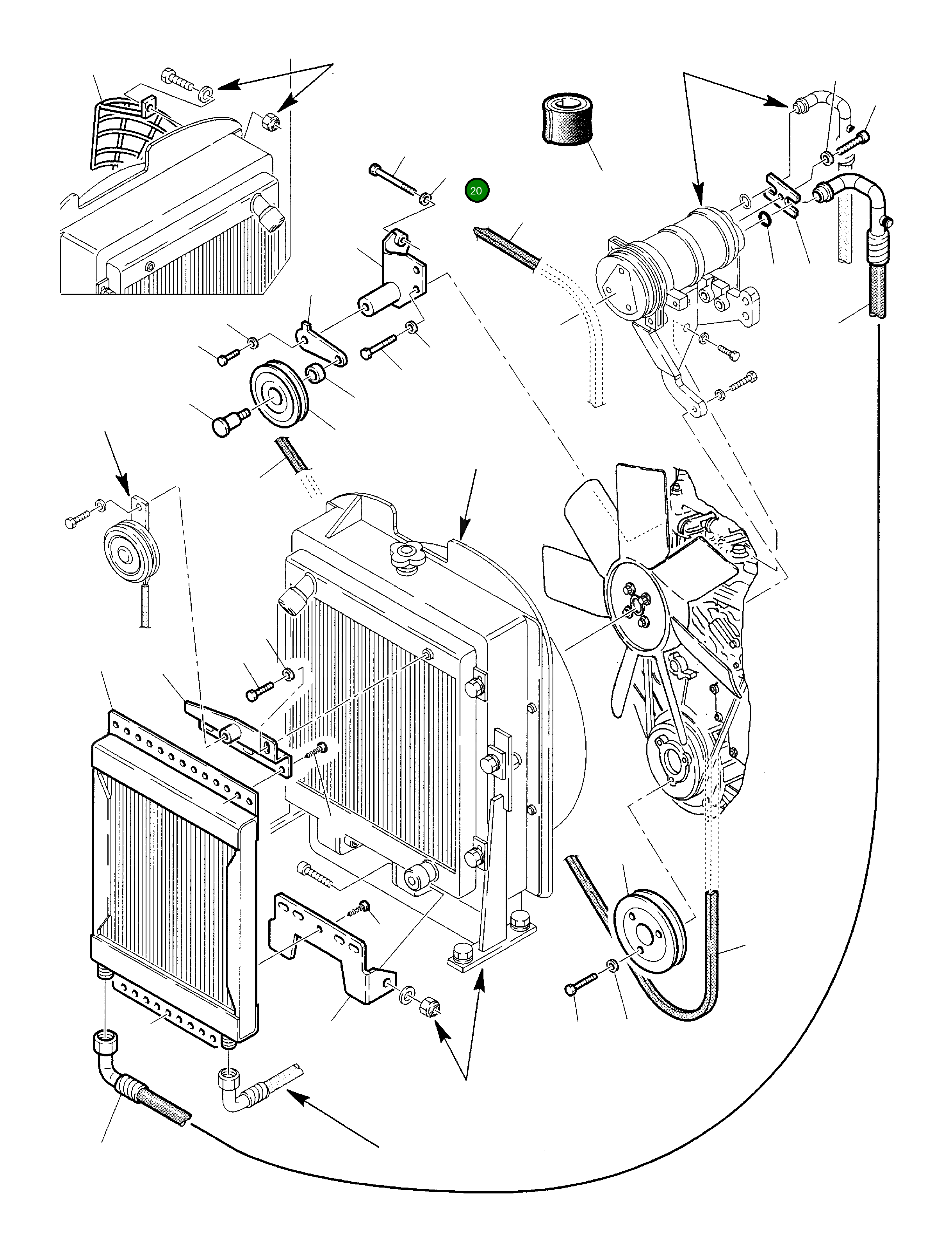 Болт 801015554 Komatsu