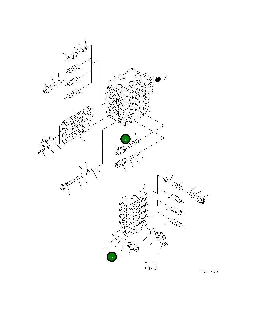 Кольцо TM0859-172 Komatsu